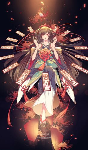 阴阳师手游彼岸花同人图插画壁纸彼岸花半次元第一中文cos绘画小说