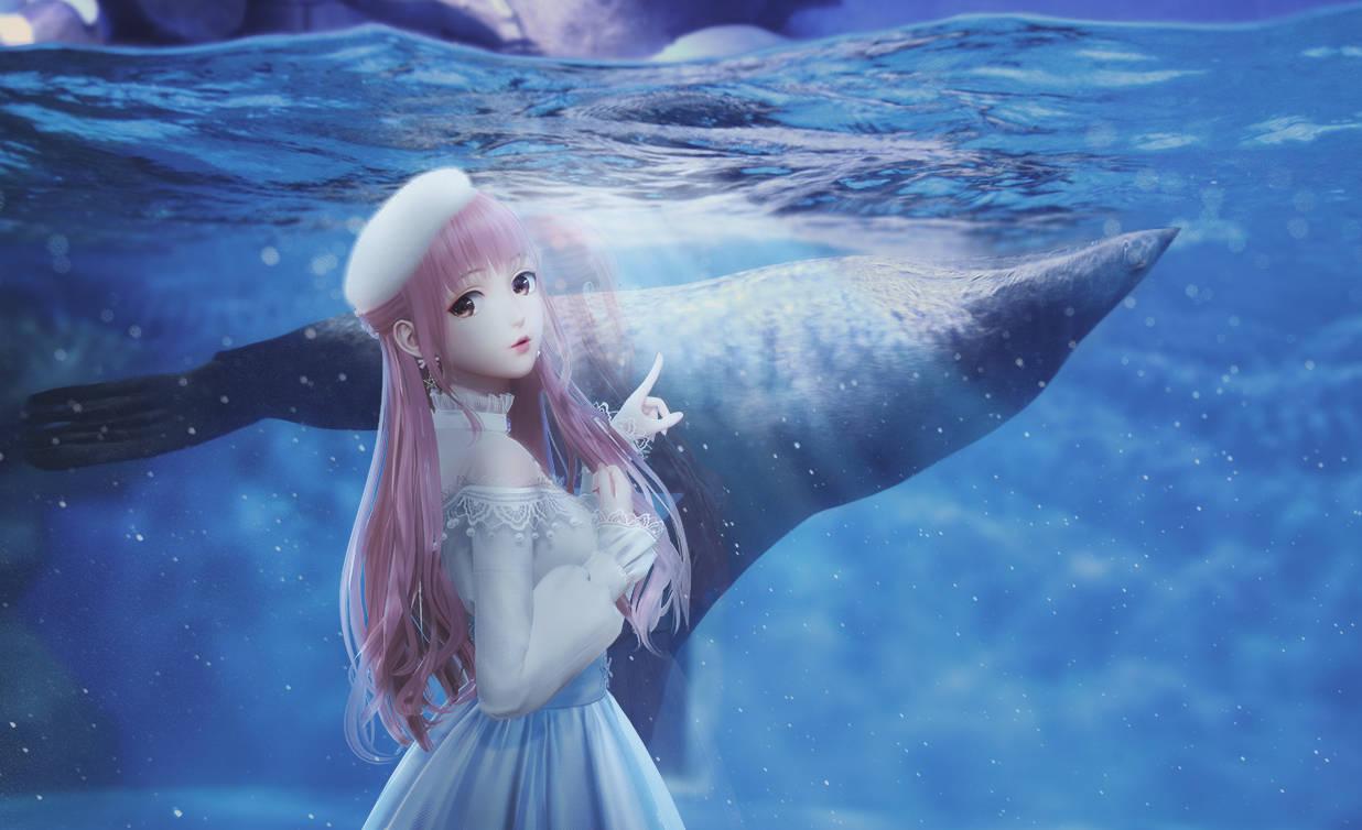 闪耀暖暖:暖暖来到现实中是什么样?一颦一笑,张张都是壁纸