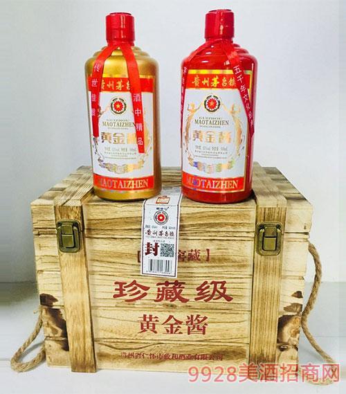 黄金酱木箱酒