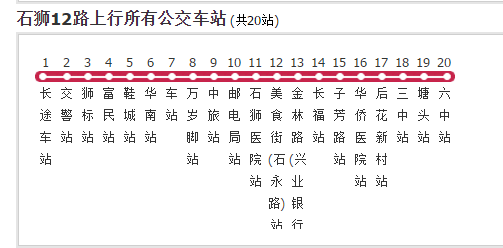  p>石狮公交12路是一条公交车路线,发车时间为06:05-18:45. /p>