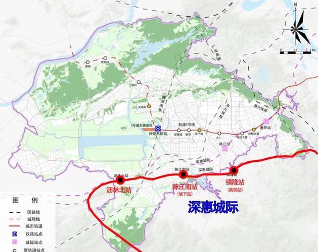 站点曝光来看仲恺深惠城际和轨道2号线最新进展