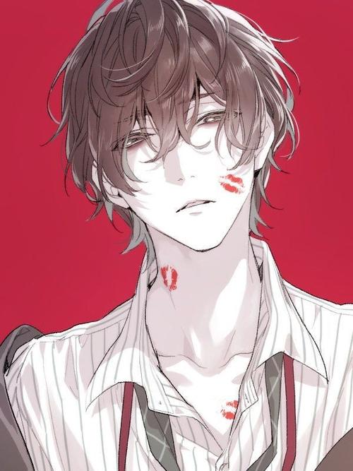 高冷动漫人物原画男