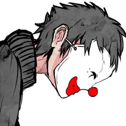 动漫头像带小丑面具头像