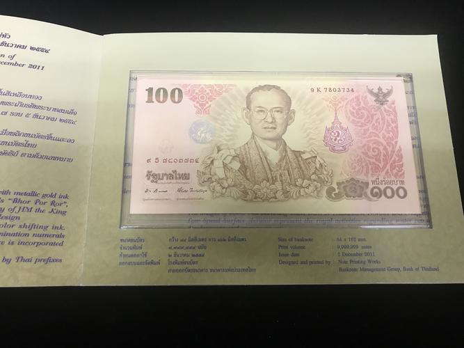 泰国100元钱币