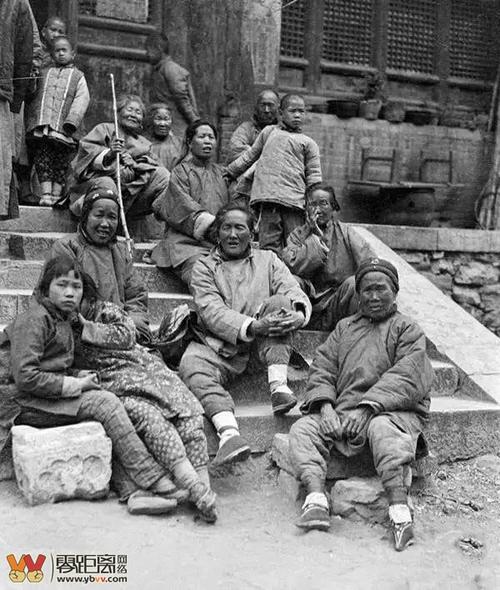 珍贵的历史镜头:百年前旧中国众生相