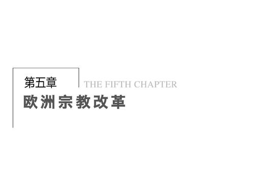 《欧洲宗教改革的历史背景》课件ppt