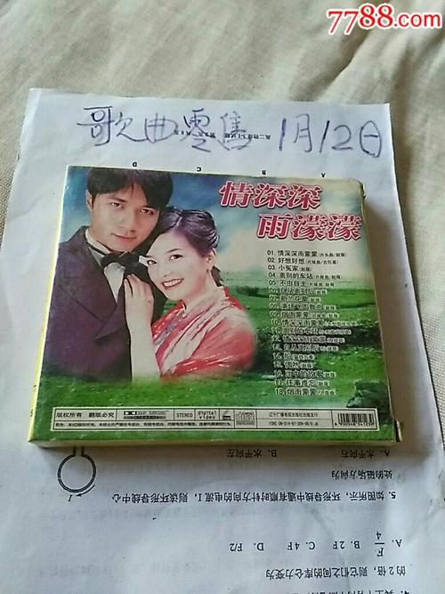 情深深雨蒙蒙歌曲大全