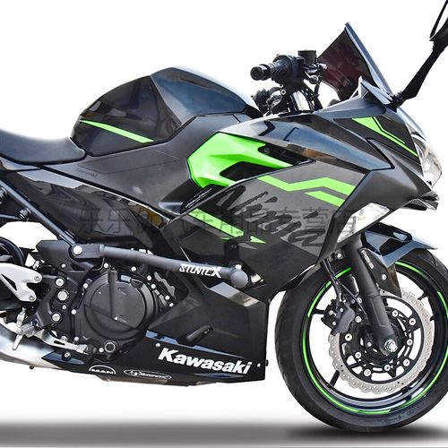 川崎ninja400,川崎ninja400高清图片 适配川崎ninja400忍者400护杠竞技杠保险杠防摔架防摔