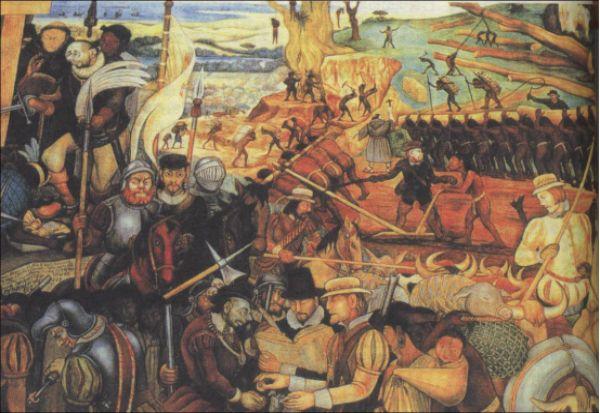 天花成为欧洲殖民者的帮凶被称为黑死病的瘟疫使得欧洲2500万人丧命.