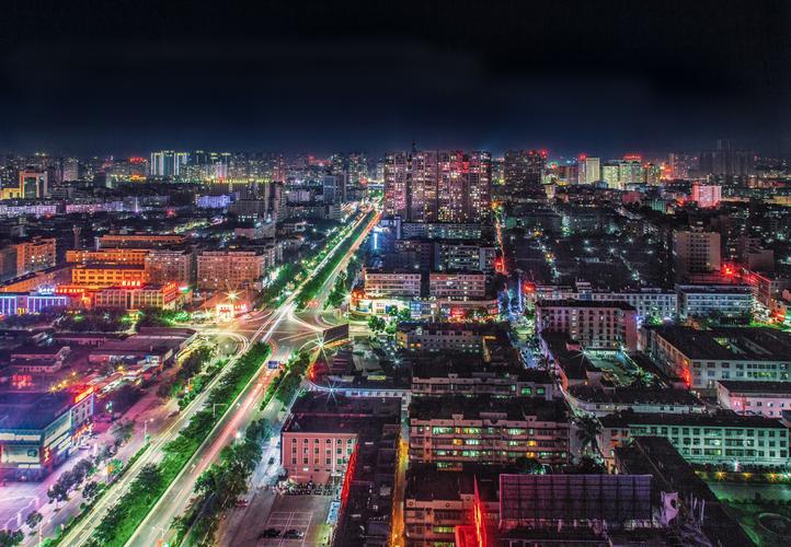 揭阳城市夜景-dino shen