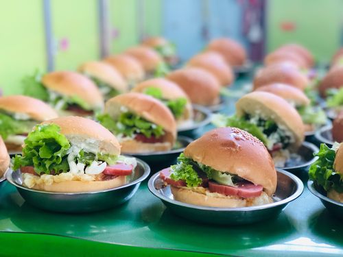 汉堡汉堡汉堡—营海中心幼儿园中班汉堡制作