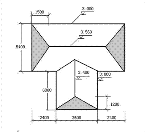 急急急!复杂坡屋面画法