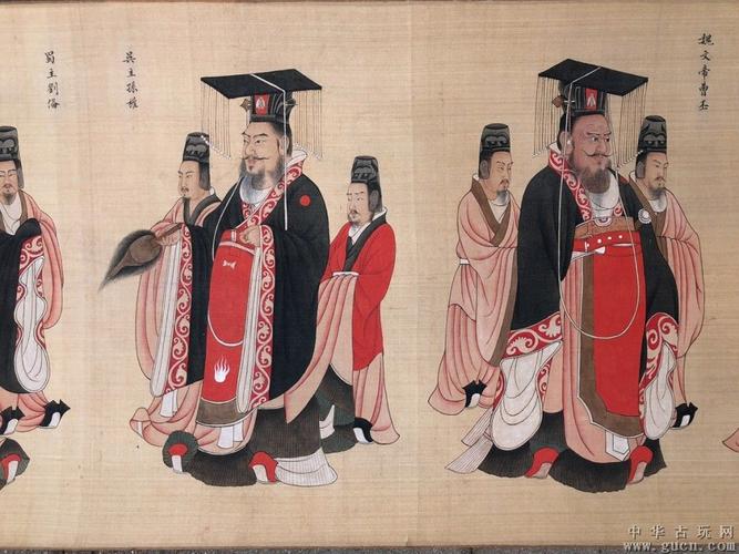 金廷标历代帝王图手卷