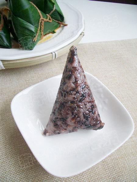 黑糯米粽子