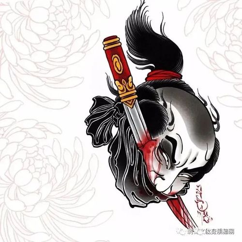 生首纹身素材:幕府时代的暴力美学