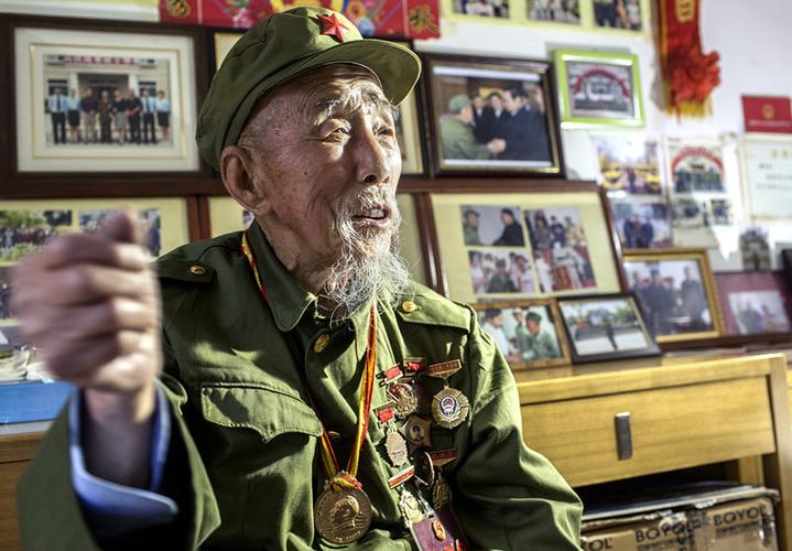 老兵魏太合忆抗战受邀48天后阅兵观礼