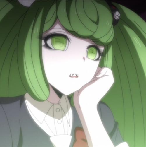 弹丸论破3 塔和最中自截头像_弹丸论破_素材_头像