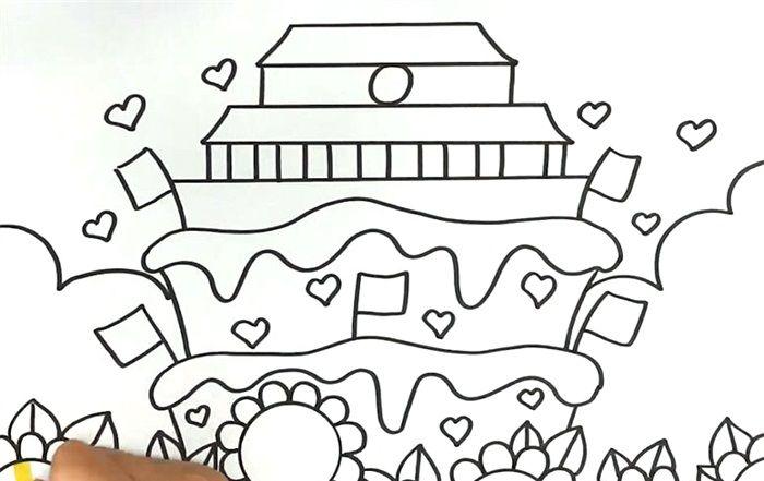 关于祖国生日的画