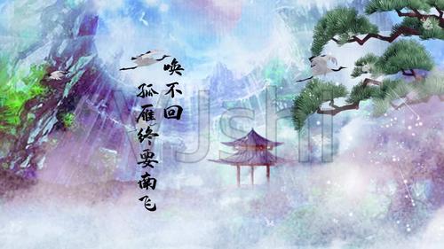 半生雪led大屏幕舞台背景视频_1920x1080_高清视频(:)