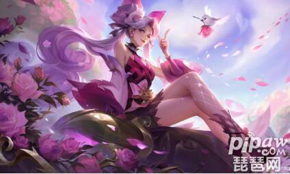 王者荣耀孙尚香蔷薇恋人重塑海报图新版蔷薇恋人海报图