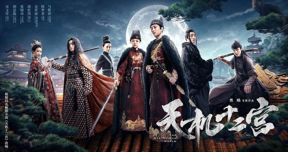 银河视觉作品:网剧《天机十二宫》第一,二季海报