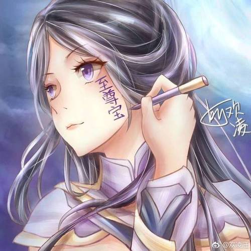 王者头像王者荣耀露娜头像特辑