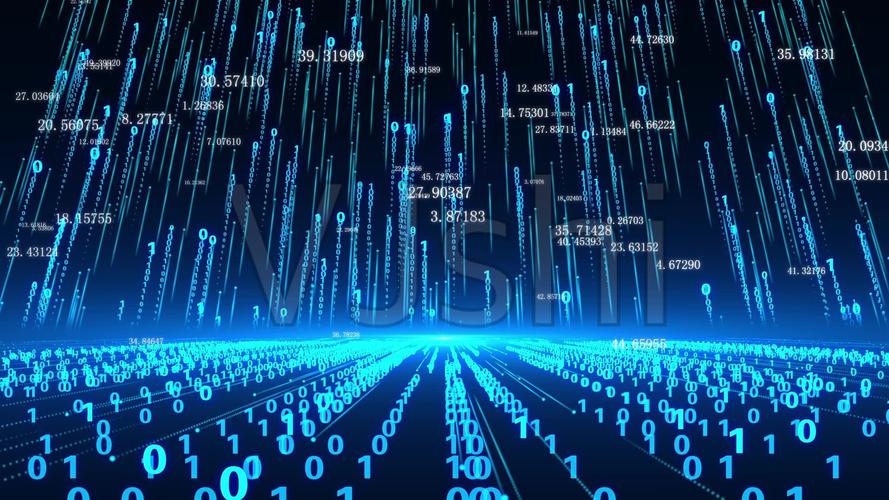 大数据云计算人工智能黑客帝国二进制数字雨_1920x