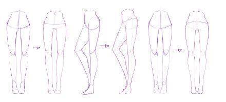 腿怎么画教程简笔画