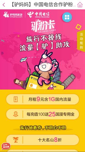 9元1gb电信版驴粉卡