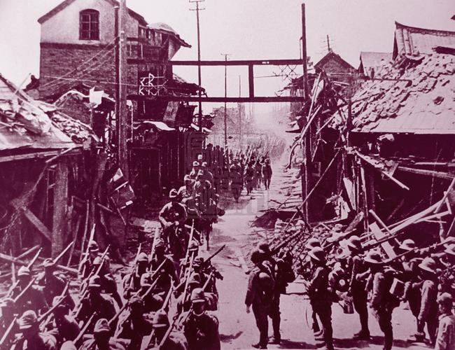 城市被轰炸后面目全非:日军占领徐州前大肆轰炸