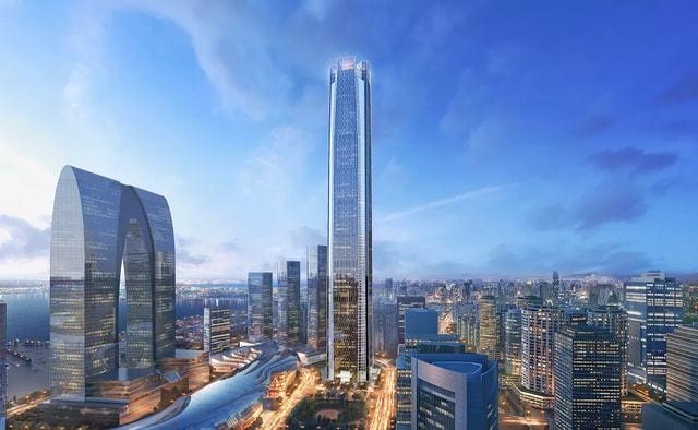 苏州即将崛起新地标高49915米的中南中心冲出地平线