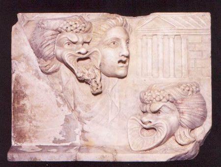 国家地理 罗马文化展 > 正文 浮雕 假面与神庙  央视国际 (2004年07月