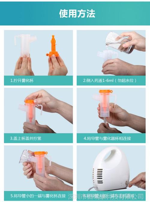 雾化器家用医用儿童成人可调雾量老人化痰空气压缩式雾化机可oem