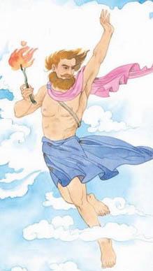 谁有这幅关于普罗米修斯的画啊!很少见的