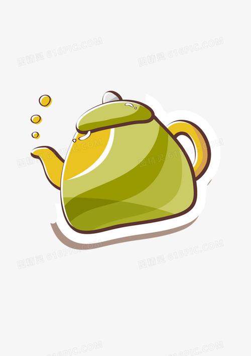 图精灵 免抠元素 装饰图案 > 卡通水壶