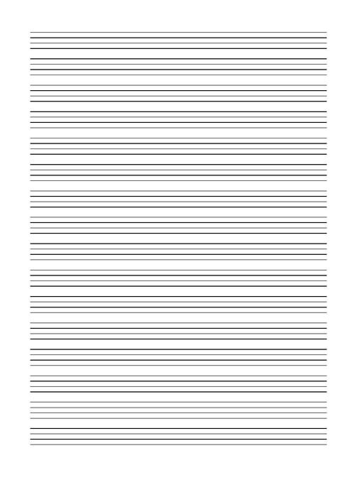 英语四线抄写纸a4