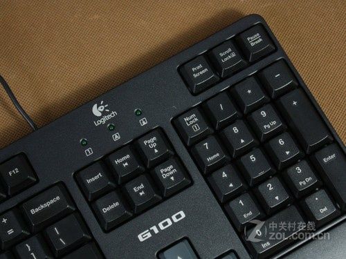 罗技g100游戏键鼠套装键盘