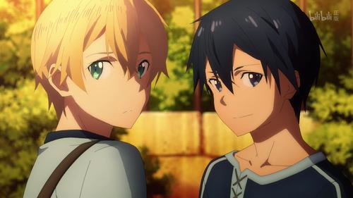 《刀剑神域 alicization》尤吉欧和桐人 #2018年10月新番