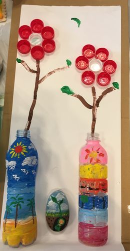 "缪斯杯"亲子绘画大赛--心灵手巧变废为宝