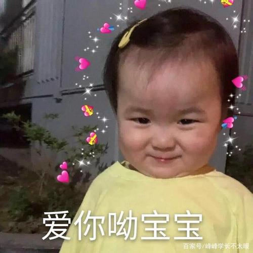 萌娃表情包,和男朋友撒娇的表情包