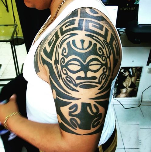 个性十足的部落图腾纹身图案(6/9)