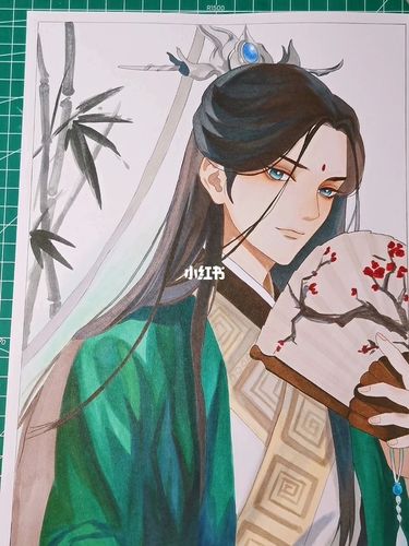 师尊 沈清秋_手绘_马克笔_马克笔手绘_文化_绘画