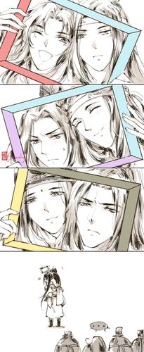 金光瑶聂明玦,蓝曦臣江澄江晚吟.蓝忘机蓝湛含光君魏无羡魏婴