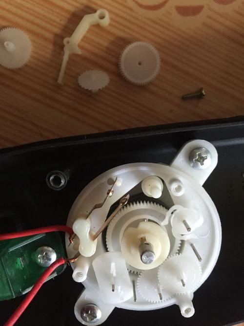 电风扇定时齿轮拆了怎么装,有没有照片