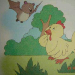 第42期合田中心幼儿园睡前故事《公鸡借耳朵壳》