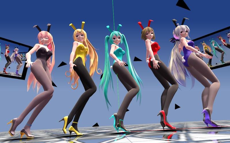 美脚戦队美不美秀美腿兔女郎系列