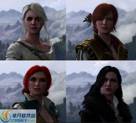 巫师3狂猎操控女性角色mod v2.