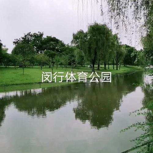 闵行体育公园-"好大的一个免费公园,占地84公顷,没去.