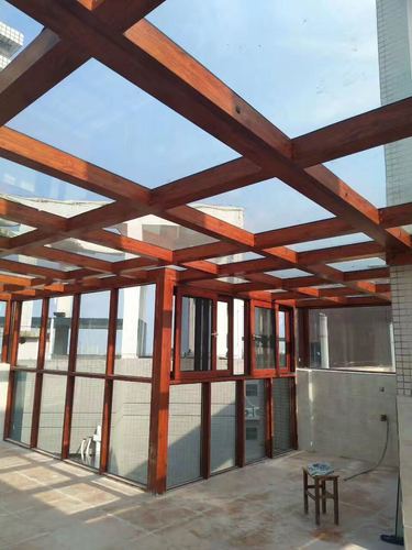 南宁忆茹门窗定做铝合金阳光房材料.3.0厚盖夹胶铝