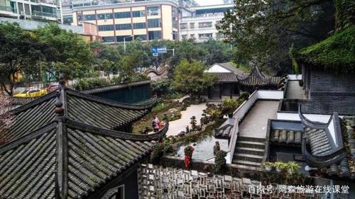 重庆万州闹市之中,藏匿着一座古典园林,万分幽静